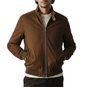 Man Suede Leather Jackets