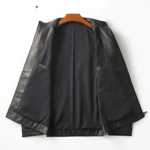 Genuine Leather Jacket Men Motorcycle Jackets Autumn Mens Clothes Real Goatskin Coats New Leather Coat