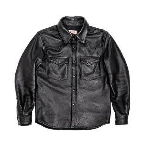 LNY!Wholesales.Luxury South African goatskin jacket.Classic Vintage Western style leather coat.Top quality Deerskin texture