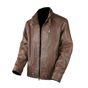 Free shipping New Men Cowhide Leather Jacket Genuine Leather Casual Coat Natural Leather Jacket Spring Autumn Coat S M L XL